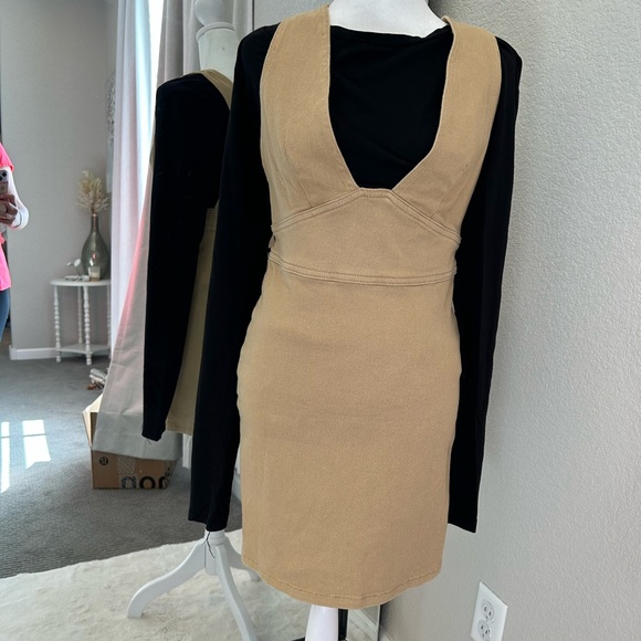 Mink pink denim dress - Picture 5 of 12